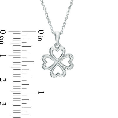 tiffany four hearts clover necklace