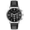 Thumbnail Image 0 of Men's Bulova Classic Chronograph Strap Watch with Black Dial (Model: 96B262)