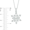 Thumbnail Image 2 of Unstoppable Love™ Diamond Accent Snowflake Pendant in Sterling Silver