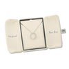 Thumbnail Image 3 of Ever Us® 5/8 CT. T.W. Two-Stone Diamond Open Circle Pendant in 14K White Gold - 19"