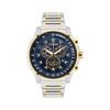 Thumbnail Image 1 of Men's Citizen Eco-Drive® Two-Tone Chronograph Watch with Blue Dial (Model: AT2374-54L)