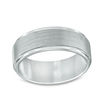 Thumbnail Image 1 of Men's 8.0mm Satin Comfort Fit Wedding Band in Tantalum - Size 10