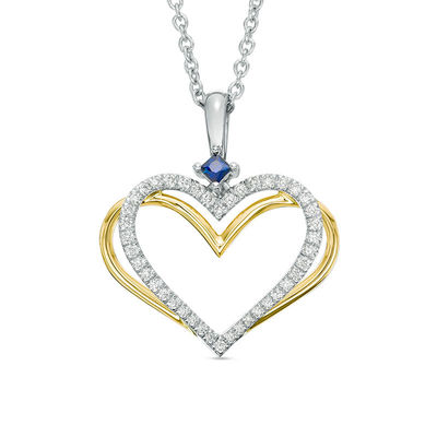 vera wang kindred heart pendant