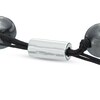 Thumbnail Image 2 of 10.0mm Black Hematite Beaded Bolo Bracelet in Sterling Silver - 8.5"