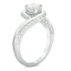 Thumbnail Image 1 of 7/8 CT. T.W. Diamond Swirl Engagement Ring in 10K White Gold