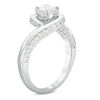 Thumbnail Image 2 of 7/8 CT. T.W. Diamond Swirl Engagement Ring in 10K White Gold