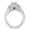Thumbnail Image 3 of Vera Wang Love Collection 1-1/5 CT. T.W. Composite Diamond Octagonal Frame Engagement Ring in 14K White Gold