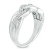 Thumbnail Image 2 of Diamond Accent Braid Ring in Sterling Silver