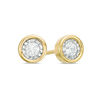 Thumbnail Image 0 of 1/8 CT. T.W. Diamond Solitaire Stud Earrings in 10K Gold (I/I3)