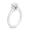 Thumbnail Image 2 of Vera Wang Love Collection 5/8 CT. T.W. Diamond Solitaire Collar Engagement Ring in 14K White Gold