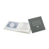 Thumbnail Image 3 of Love's Destiny by Zales 1/4 CT. T.W. Certified Diamond Wedding Band in 14K White Gold (I/I1)