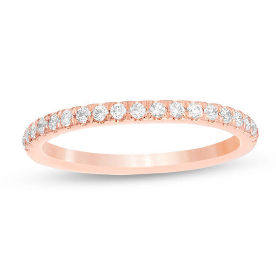 Love S Destiny By Zales 1 4 Ct T W Certified Diamond Wedding Band Love S Destiny By Zales 1 4 Ct T W Certified Diamond Wedding Band In 14k