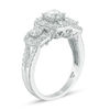 Thumbnail Image 1 of Love's Destiny by Zales 1-5/8 CT. T.W. Certified Diamond Three Stone Engagement Ring in 14K White Gold (I/I1)