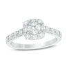 Thumbnail Image 0 of Love's Destiny by Zales 1 CT. T.W. Certified Diamond Square Engagement Ring in 14K Two-Tone Gold (I/I1)