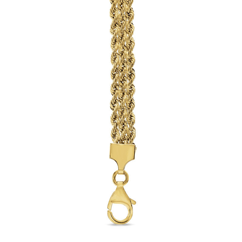 Zales Men's 14K Gold Curb Chain Necklace