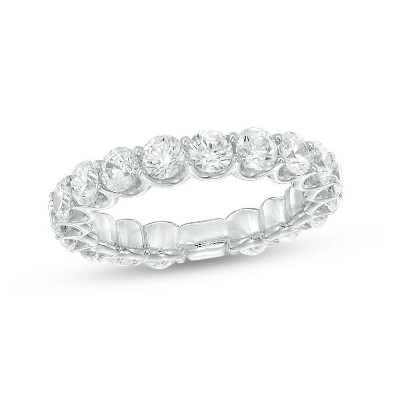 Main Image 1 of 3 CT. T.W. Diamond Eternity Band in 14K White Gold