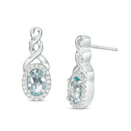 Shop Aquamarine Earrings Zales