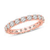 Thumbnail Image 1 of 2 CT. T.W. Diamond 3.0mm Eternity Band in 14K Rose Gold