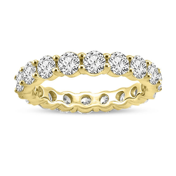 4 CT. T.w. Diamond Eternity Band In 14K Gold