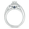 Thumbnail Image 3 of Vera Wang Love Collection 1 CT. T.W. Diamond Double Frame Engagement Ring in 14K White Gold