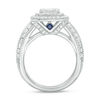 Thumbnail Image 3 of Vera Wang Love Collection 1 CT. T.W. Composite Diamond Octagonal Vintage Style Engagement Ring in 14K White Gold