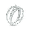 Thumbnail Image 2 of 1/2 CT. T.W. Diamond Cathedral Solitaire Enhancer in 14K White Gold