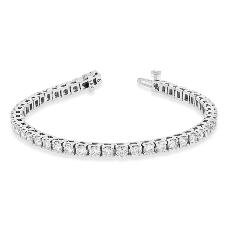 Main Image 2 of 6 CT. T.W. Diamond Tennis Bracelet in 14K White Gold (I/I1)