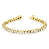 Thumbnail Image 1 of 6 CT. T.W. Diamond Tennis Bracelet in 14K Gold (I/I1)