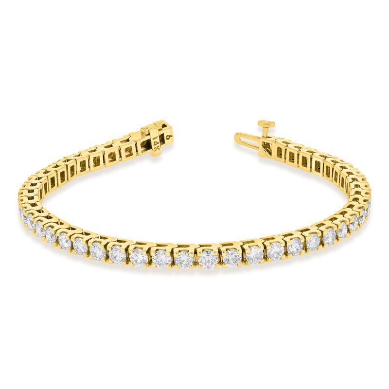 6 CT. T.W. Diamond Tennis Bracelet in 14K Gold (I/I1) | Zales