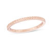 Thumbnail Image 0 of 1.5mm Diamond-Cut Channel Dot Wedding Band in 10K Gold - Size 6