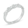 Thumbnail Image 2 of 1/2 CT. T.W. Diamond Flower Anniversary Band in 14K White Gold