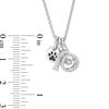 Thumbnail Image 1 of 1/10 CT. T.W. Diamond Dog Charm Pendant in Sterling Silver