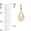 Thumbnail Image 2 of 1/6 CT. T.W. Diamond Teardrop Earrings in 10K Gold