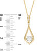 Thumbnail Image 2 of 1/6 CT. T.W. Diamond Teardrop Pendant in 10K Gold