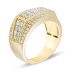 Thumbnail Image 1 of Men's 1-1/2 CT. T.W. Rectangle Multi-Diamond Ring in 10K Gold