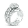 Thumbnail Image 2 of 2 CT. T.W. Composite Diamond Frame Bridal Set in 14K White Gold