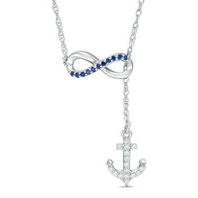 Zales anchor necklace cheap