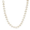 Thumbnail Image 0 of 5.0 - 5.5mm Cultured Freshwater Pearl Strand Necklace with Sterling Silver Clasp - 23"