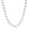 Thumbnail Image 0 of 7.0 - 7.5mm Cultured Freshwater Pearl Strand Necklace with Sterling Silver Clasp - 23"