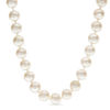 Thumbnail Image 1 of 8.0-8.5mm Freshwater Cultured Pearl Strand Necklace with Sterling Silver Clasp-23&quot;