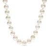 Thumbnail Image 0 of 8.0-8.5mm Freshwater Cultured Pearl Strand Necklace with Sterling Silver Clasp-23"