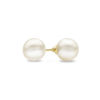 Thumbnail Image 0 of 7.0 - 7.5mm Cultured Akoya Pearl Stud Earrings in 18K Gold