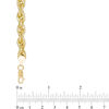 Thumbnail Image 1 of Men's 050 Gauge Rope Chain Bracelet in 10K Gold - 8.5"