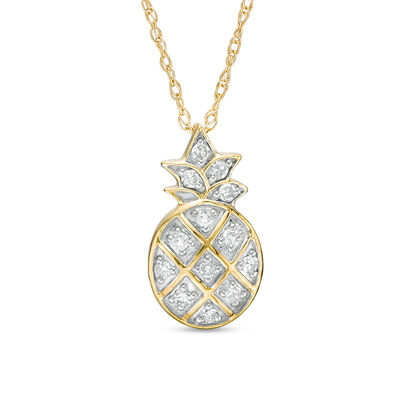 Zales pineapple necklace life is beautiful cover