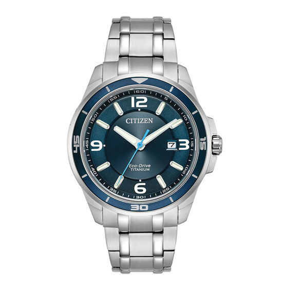 Men's Citizen Eco-Drive® Paradigm Titanium Watch with Black Dial