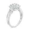 Thumbnail Image 2 of 1/2 CT. T.W. Diamond Double Frame Ring in 10K White Gold