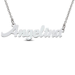 Nameplate necklace zales Clearance