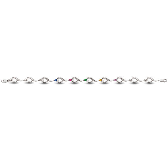 mothers day birthstone bracelet