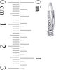 Thumbnail Image 2 of 1/3 CT. T.W. Diamond Drop Earrings in 10K White Gold