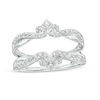 Thumbnail Image 1 of 1/2 CT. T.W. Diamond Double Crown Solitaire Enhancer in 14K White Gold